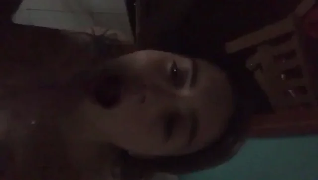 Catching Your Hot Cum Load in My Tiny Mouth 😛💦