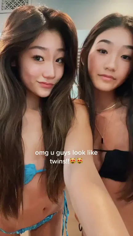 Sisters' Slutty Bikini Tease: Not Twins, But Thirstier
