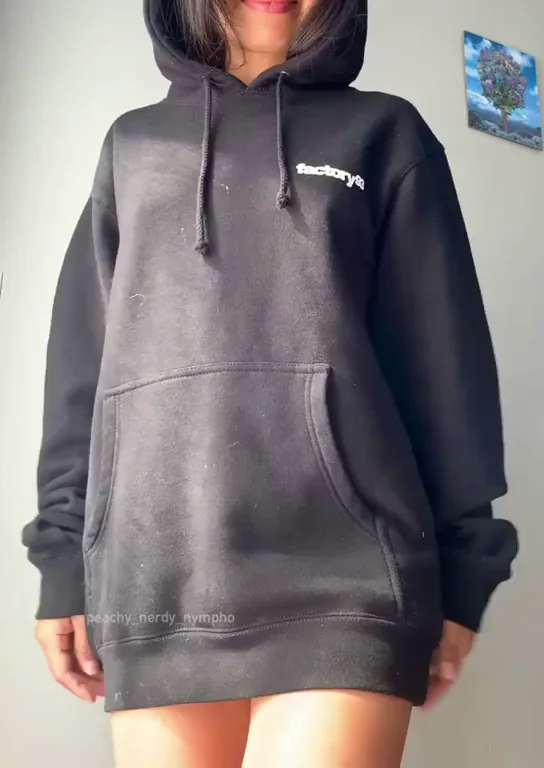 I have a fantasy of going to school wearing only a hoodie ?