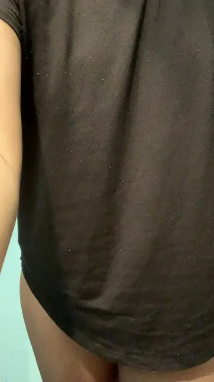 Petite Latina Teen Teases with Her Tight Brown Body