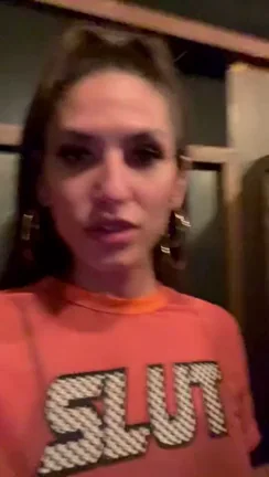 Tgirl Getting Sucked in Bathroom