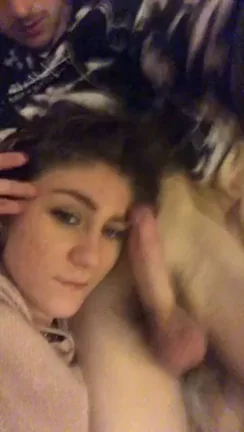 Slutty Babe's Pretty Face Drenched in Hot Sploooge 💦😈