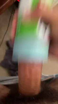 Home made toy got me cumming all over the place