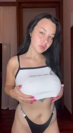 Grab My Massive Tits While Pounding Me Doggy Style?