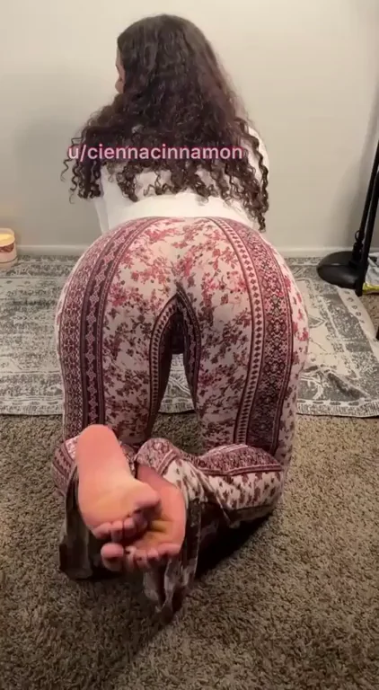 what looks softer, my feet or ass? :)