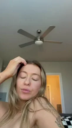Neighbor Catch My Perky Tits Tease? 😏🔥