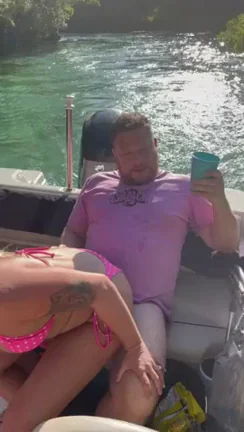 We got a little wild out on the river