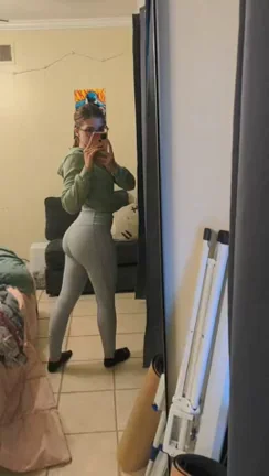 Showing off my new yoga pants! I hope you like them