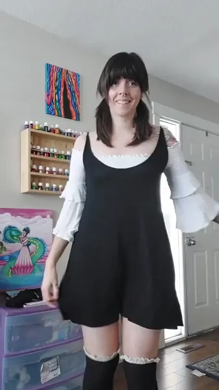 My attempts at being sexy always turn out dorky, hope you enjoy my pale body anyways!