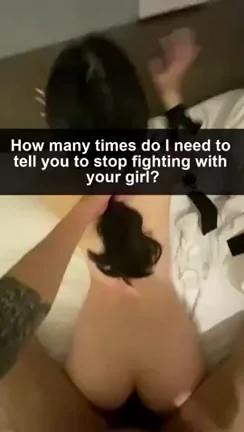 Asian Slut's Raw Creampie Lesson: Stop Fighting the Load!