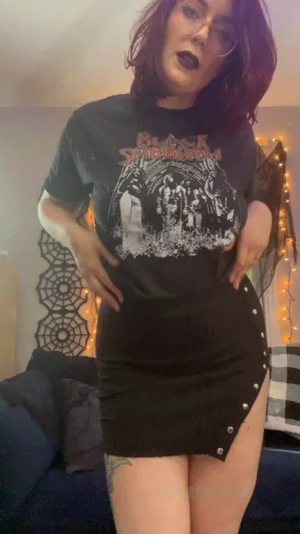 Pierced Nipple Tease: Glasses Girl's Slutty T-Shirt Flash