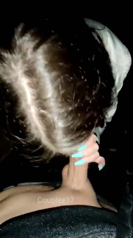 Public Car Slut Craves Big Dick BJ 😈💦