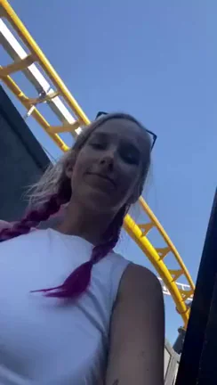 Flashing at Six Flags ðŸŽ¢ for a different kinda thrill!