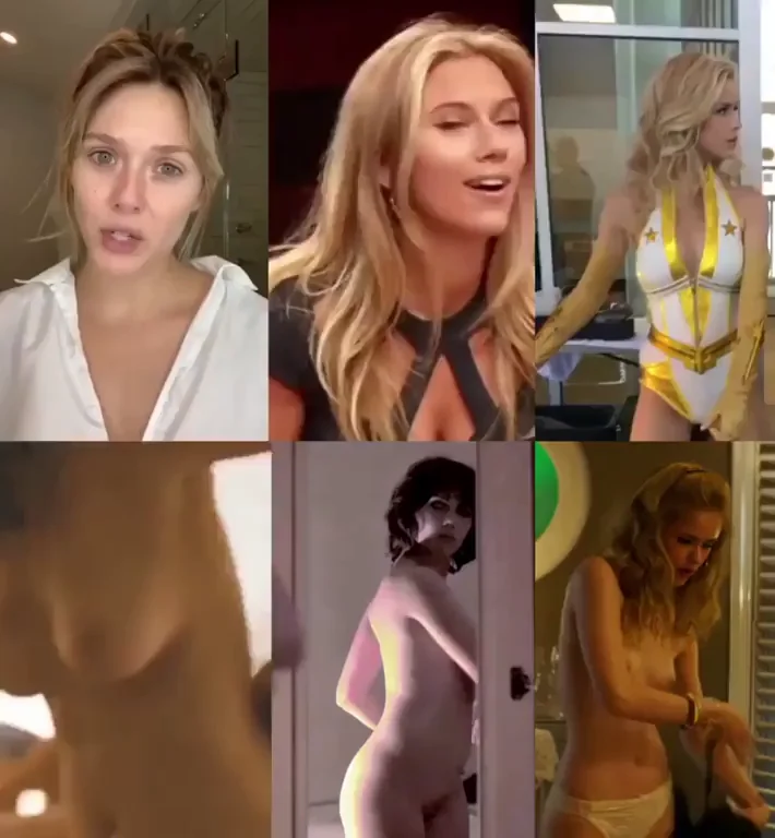 🔥 Elizabeth Olsen, Scarlett Johansson & Erin Moriarty Nude Tease Fest 💦
