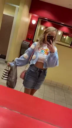 Getting myself off in the movie theater bathroom, cause the movie was bad & I was horny
