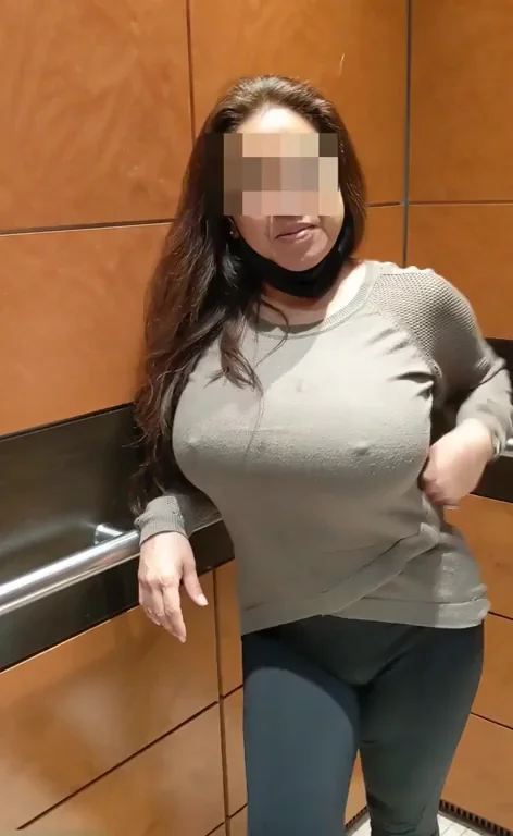 Finally let a male coworker touch my BIG Asian boobs after happy hour (mom of 3)