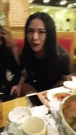Hot Asian Babe Teases in Steamy Hotpot Restaurant