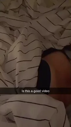 Thick Latina Teen's Chubby Booty Tease in Bed