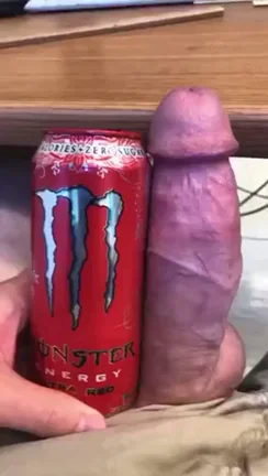Daddy's Monster Cock Dwarfing Monster Can 🍆💦