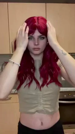 Kitchen Teen Slut Massages Her Massive Tits - Parents Have No Clue!