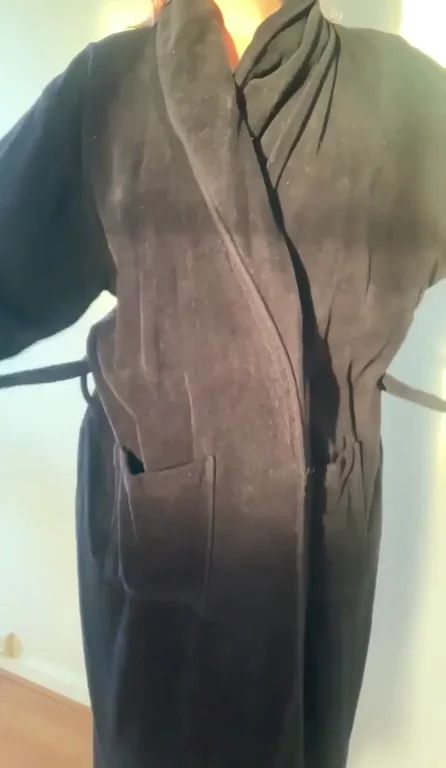 Slutwife Tease: Robe Drops, Tits Out, Begs for Real Man Cock in Front of Hubby!
