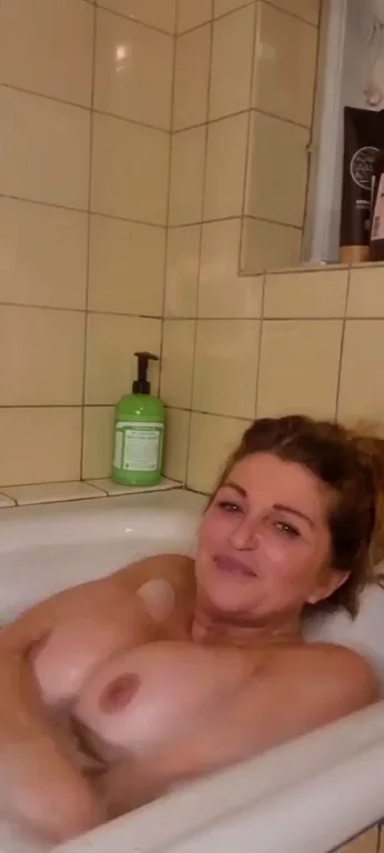 I get extra horny in the bathtub