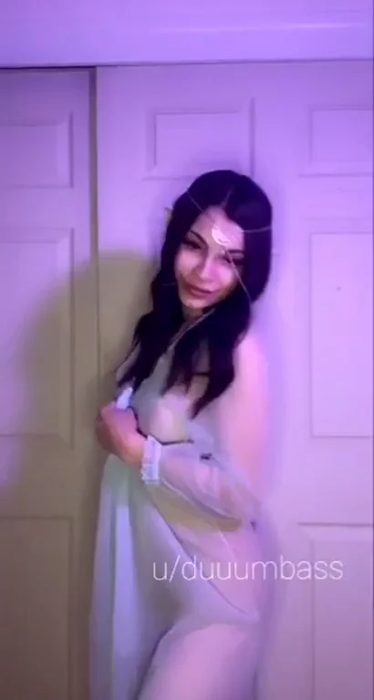 Petite Arab Teen Tease: Costume On or Off? 🔥🧕💋