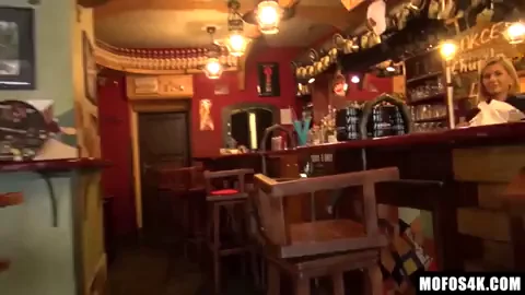 😈 Cute Bar Slut's Thong Tease 💋🍑