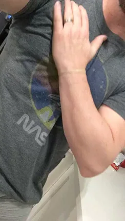 Nerdy Dad goes from soft to THROBBING.