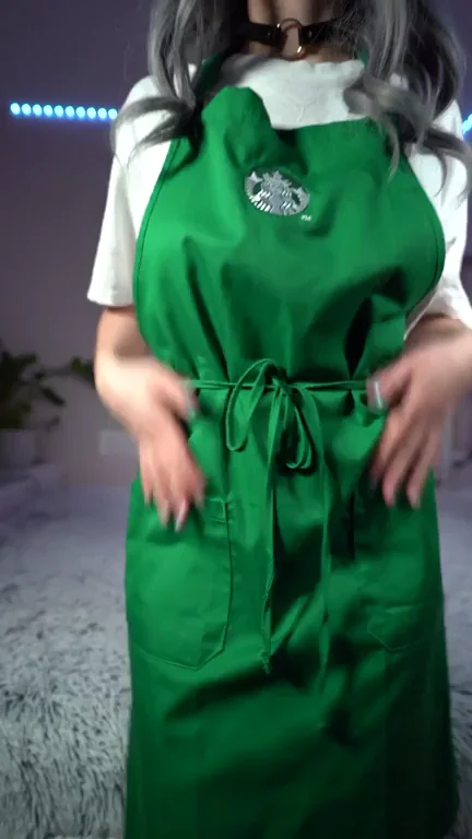 Post-Shift Starbucks Slut Craves Tongue Deep in Tight Asshole 😈🍑👅