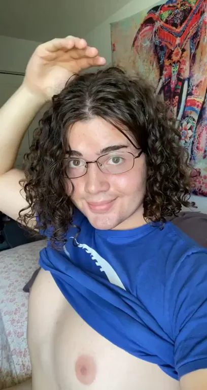 Thinking about my permanent irreversible journey into womanhood, a hand rubbing each nipple while I suckle on a fat leaking cock head… ?