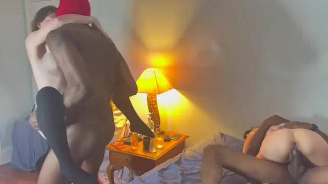 😈 Slutty Gal Pals Ditch Boyfriends for BBC Hotel Fuckfest 🔥