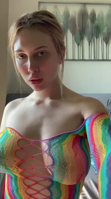 Huge rainbow titties