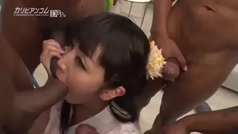 Petite Asian Slut Submits to Massive BBC Double Stuffing