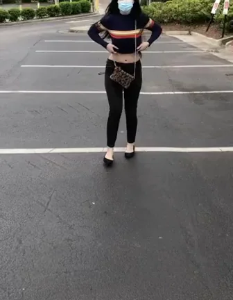 Throwing it back to the pandemic when I was so bored I flashed people for fun [f] [oc]