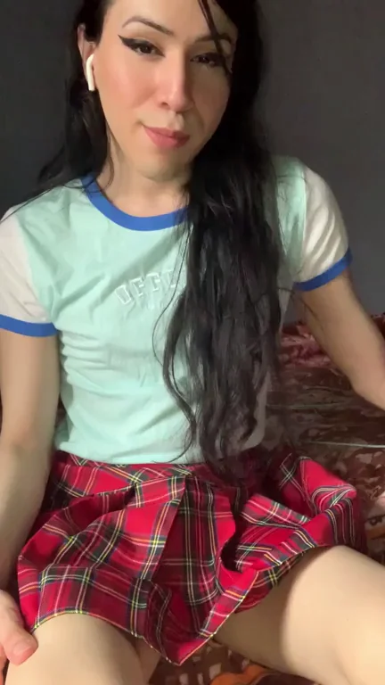 Like what I'm hiding under my skirt ?