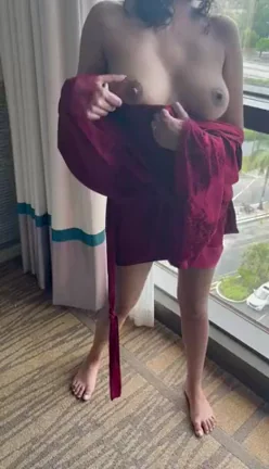 Would you put your cock in between my tits?