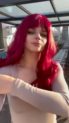 Was shopping again today, wanted to show you my tits quickly before shopping haha, hopefully no one has seen me