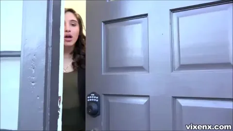 She Can't Wait To Fuck Her Incredible Lucky Visitor