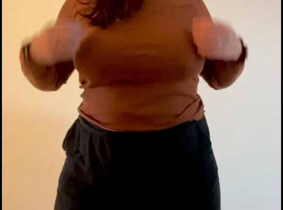 Chubby Babe's Massive Tits Surprise! 🔥🍑