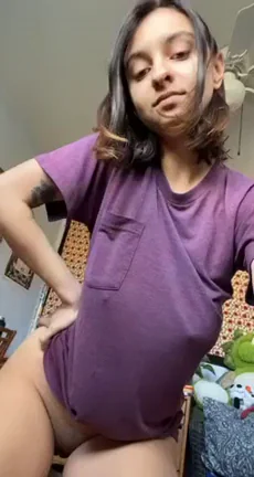 Cute Young Slut Flaunts Massive Tits & Juicy Pussy 😍🍈🍈