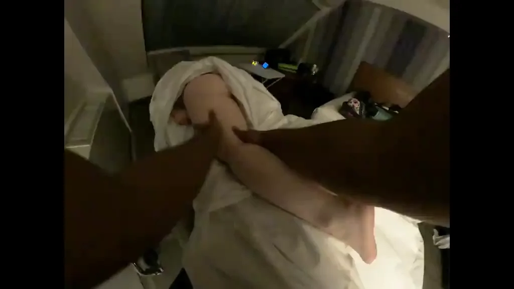 Hotwife receives massage in front of husband ?