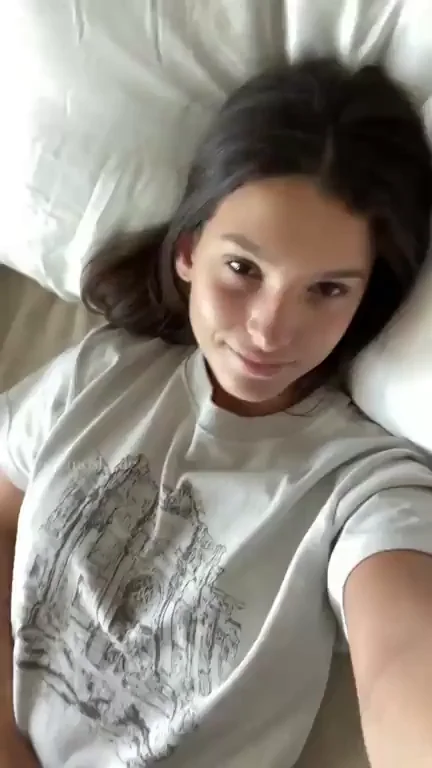 19yo Slut Teases Her Perky Tits & Body in Bed 😈🍒