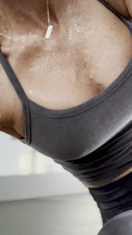 Sweating for this body