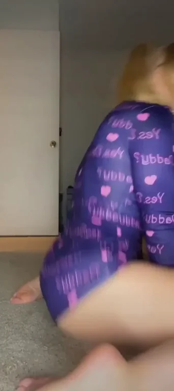 My booty is not only bouncy, but cute as well