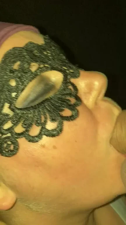 🔥 CFNM Masked Slut Devours Thick Cock Sensually 😈💦