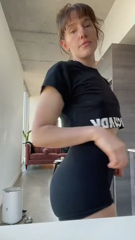 My boobs are nice but let's talk about my ass