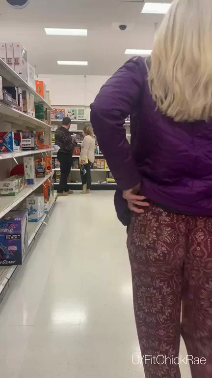 I have to flash at least once when I'm at Target