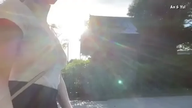 Youtuber walking around Tokyo