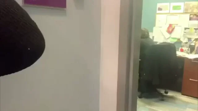 🔥 Sneaky Slut Rubs Her Juicy Pussy in Boss's Office 😈